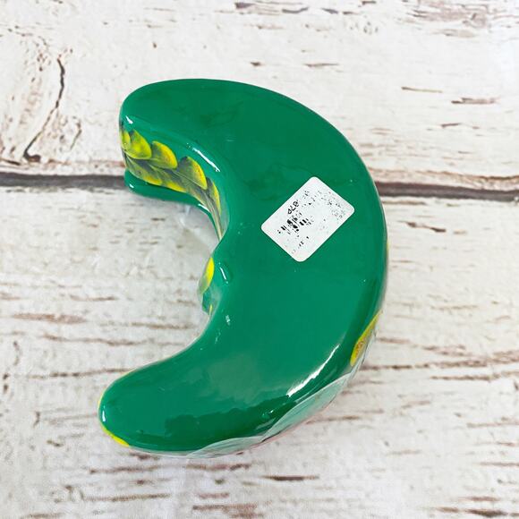 Moon Shaped Talavera Keepsake Box - Picture 3 of 6